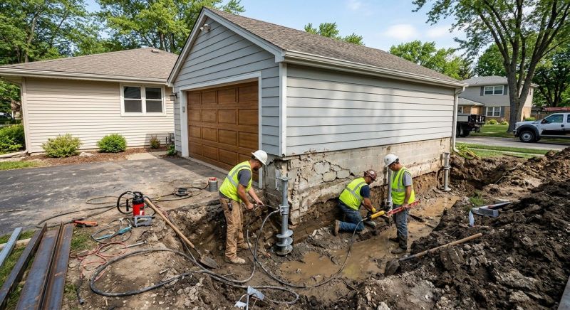 Basement Foundation Repair in Garland, TX