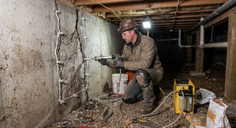 Basement Foundation Repair in Wylie, TX