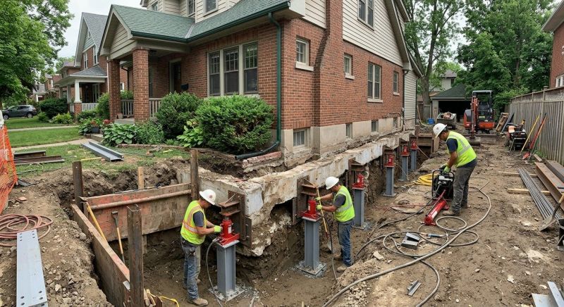Basement Underpinning in Dallas County, TX