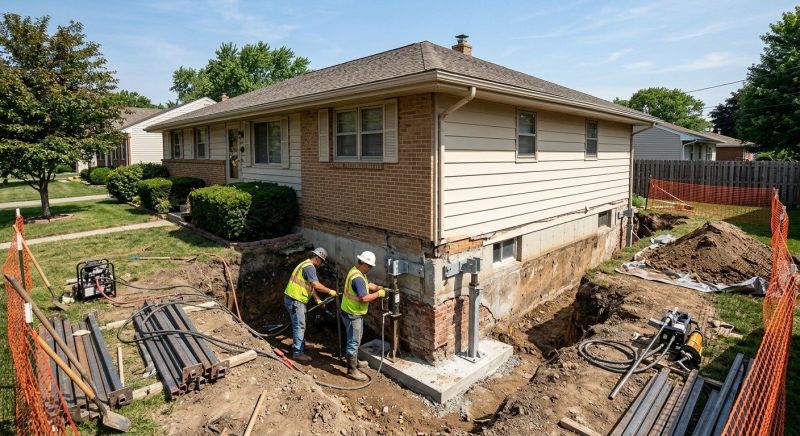 Building Foundation Repair in Palmer, TX