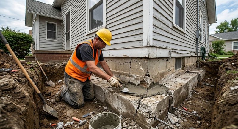 Building Foundation Repair in Seagoville, TX