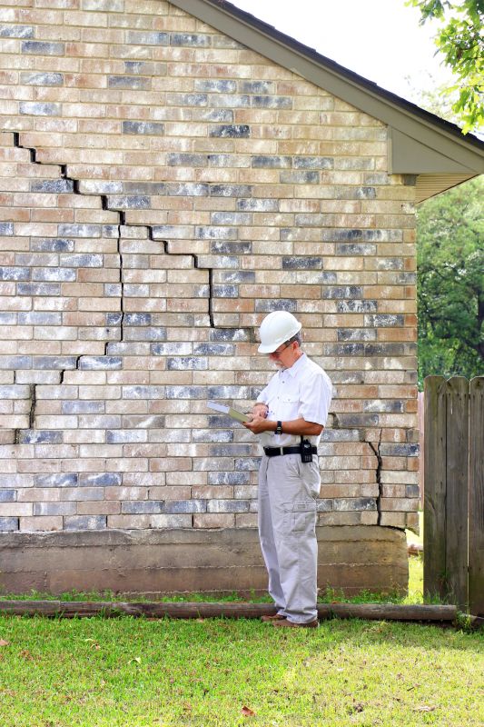 Cracked Foundation Repair in Midlothian, TX