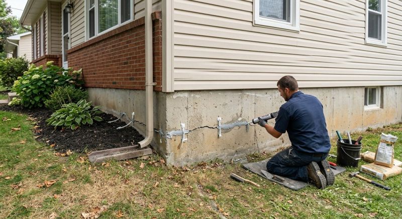 Cracked Foundation Repair in Rockwall, TX