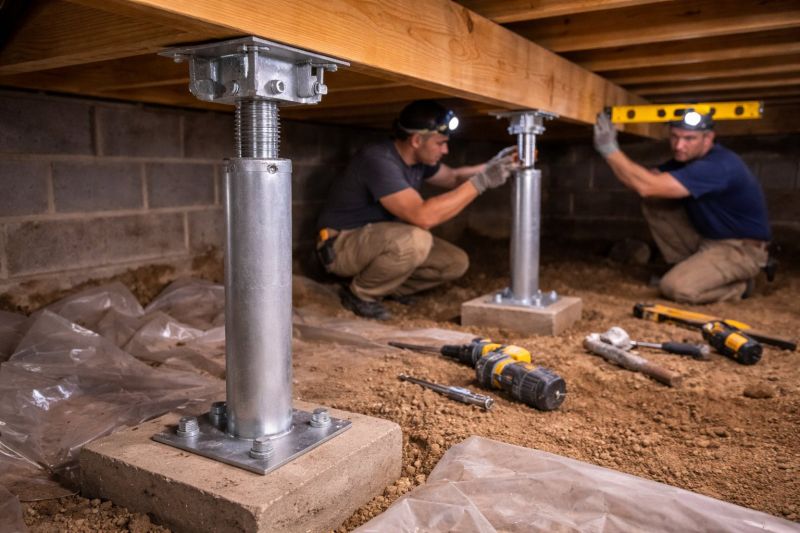 Crawlspace Structural Repair in Dallas County, TX