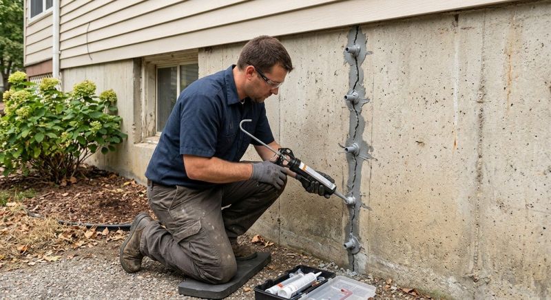 Foundation Crack Sealing in Dallas County, TX