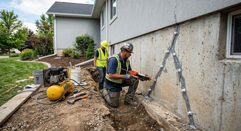 Foundation Damage Repair in Midlothian, TX