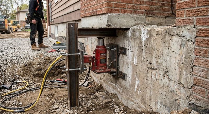 Foundation Jacking in Plano, TX