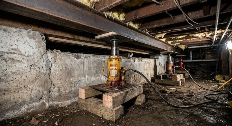 Foundation Jacking in Rockwall, TX