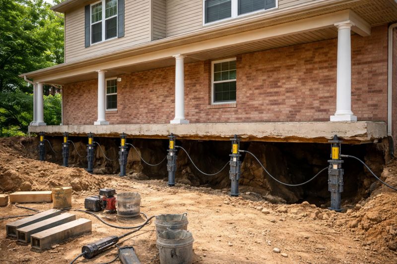 Foundation Jacking in Sachse, TX