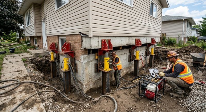 Foundation Lifting in Terrell, TX