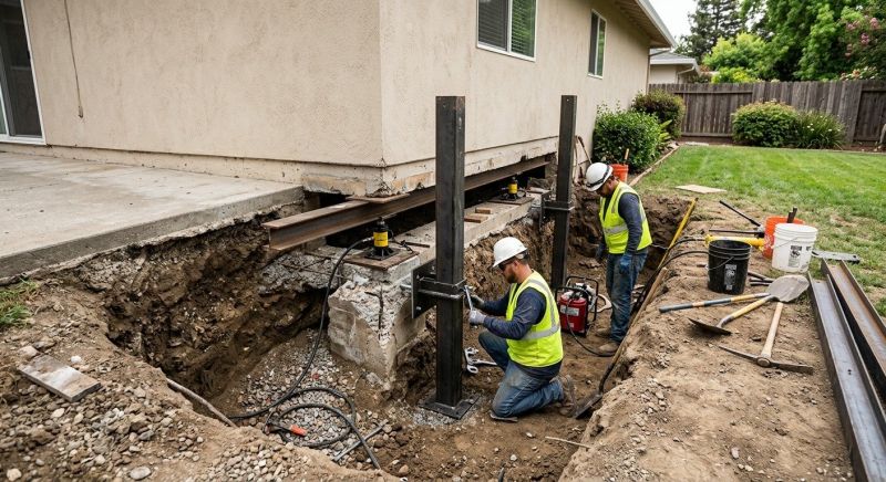 Foundation Pier Repair in Dallas County, TX