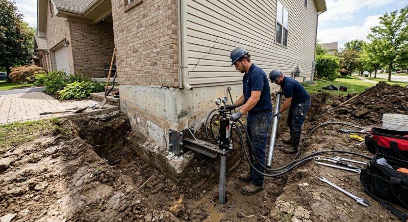 Foundation Settlement Repair in Dallas County, TX