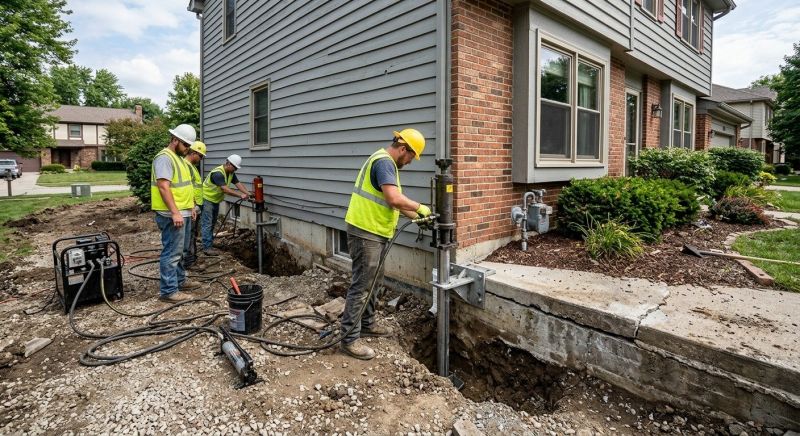 Foundation Stabilizing in Coppell, TX