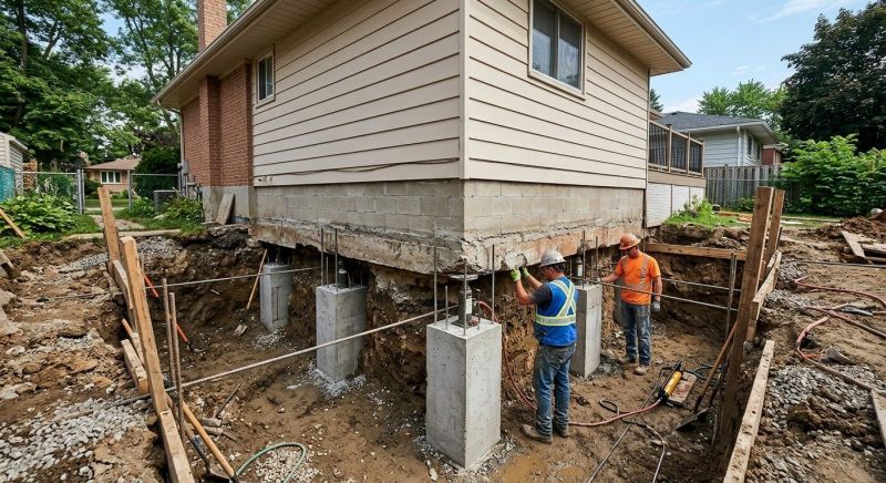 Foundation Underpinning in Dallas County, TX