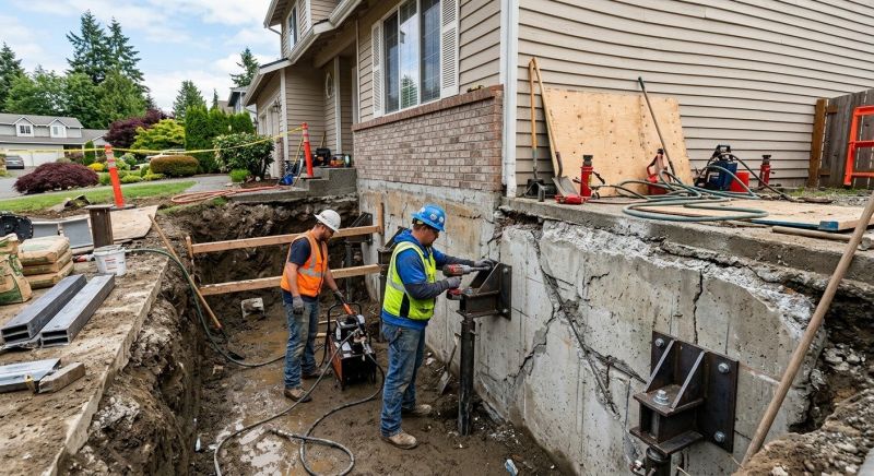 Home Foundation Repair in Dallas, TX