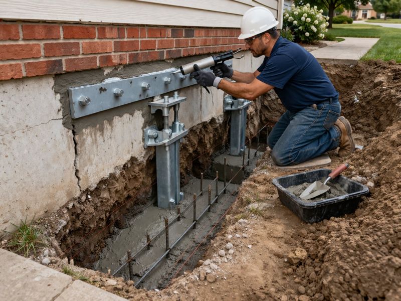 Home Foundation Repair in Kaufman County, TX