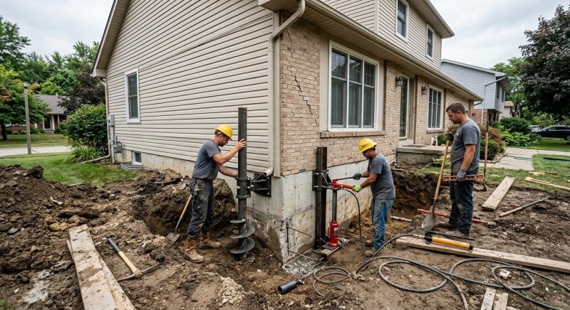 House Foundation Repair in Collin County, TX