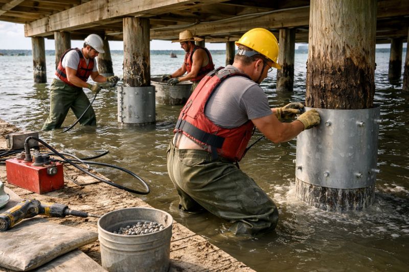 Piling Repair in Dallas County, TX
