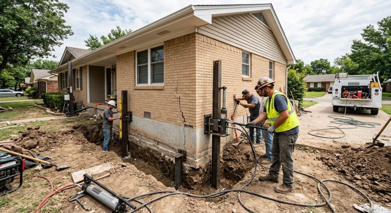 Settling Foundation Service in Carrollton, TX