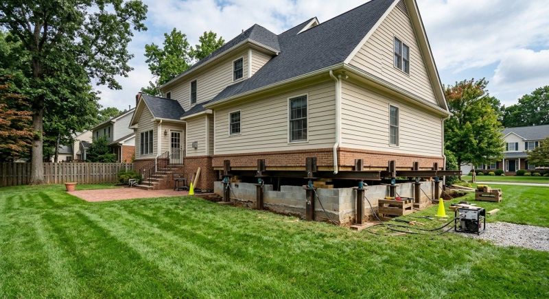 Settling Foundation Service in Denton County, TX