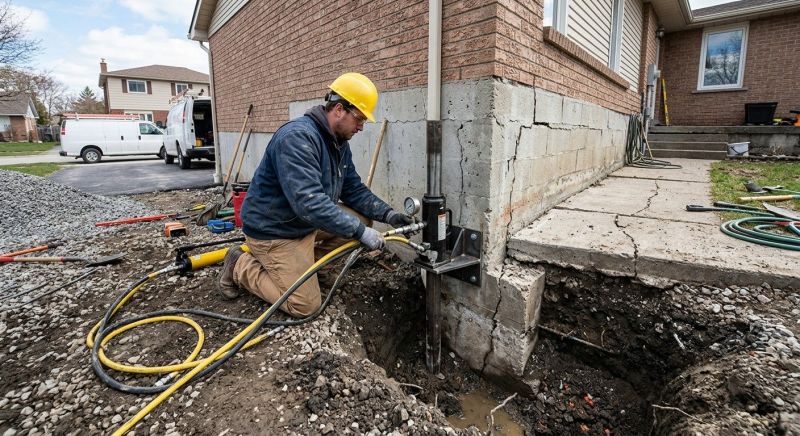 Sinking Foundation Repair in Coppell, TX
