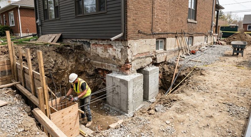 Structural Underpinning in Dallas County, TX