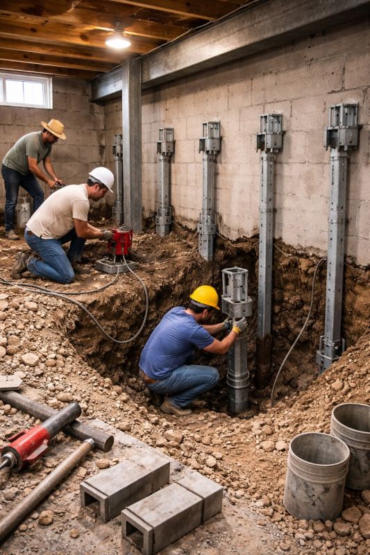 Structural Underpinning in Dallas County, TX