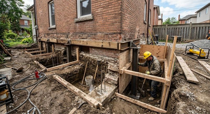 Structural Underpinning in Dallas County, TX